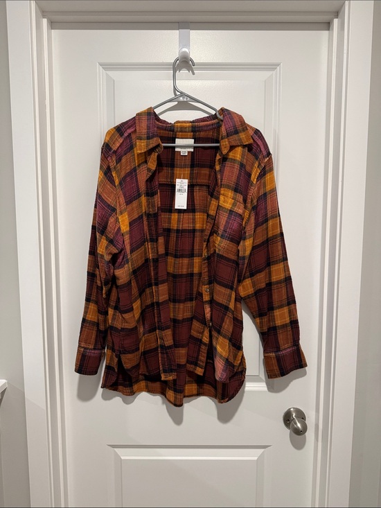 American Eagle Outfitters Tops - NWT American eagle oversized washed flannel